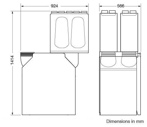 ComfoAir Q600 - Heat Recovery Ventilation System